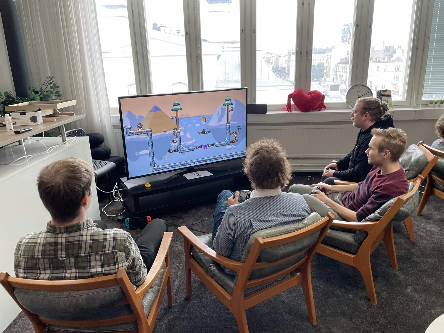 First Quack Havoc Tournament at our Tampere office